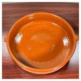 LARGE CERAMIC POT  | Large glazed pottery planter or other dish, perfect for planting succulents or 