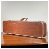 BROWNING FITTED SHOTGUN CASE | Browning Superposed brown leather case; looks like it would fit a 30