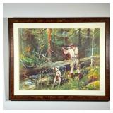 JAMES SESSIONS LITHOGRAPH |Print of James Sessions