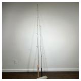 (3pc) FISHING RODS & TACKLE BOX | Two fishing rods (Guide IM7 Graphite and Shakespeare SPT46)