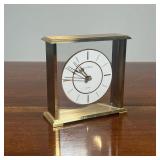 ACCUTRON QUARTZ CLOCK | Made in Germany, with dedication on top dated 1990 - h. 4.5 in. 