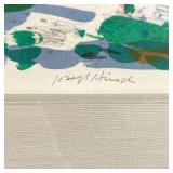 ed. 75/90 Titled and numbered in pencil, signed lower right w. 33 x h. 25.5 in. (frame)