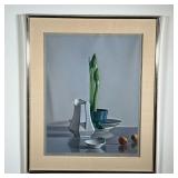 G. DANIEL MASSAD (American, b. 1946) | Amaryllis, 1985 Pastel on paper w. 19 x h. 24 in. (sight)