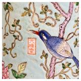 h. 14 x dia. 8 in. (vase only) - h. 29.5 x dia. 13.5 in. (overall with shade)   