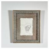 BRIAN SWEETLAND (American, 1952-2013) | Sleeping woman Pencil on paper 4.5 x 6.25 in. (sight)