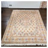 ANTIQUE PATTERN CARPET | Central medallion on a patterned field within floral and foliate borders - 