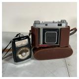 KODAK RETINA II | Vintage Kodak Retina 2 rangefinder - 35mm film camera in leather carry case 