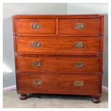ANTIQUE CAMPAIGN CHEST OF DRAWERS | Antique campaign chest of drawers, stackable and separates