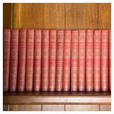 (15pc) STODDARDS LECTURES SET | Geo. L. Shuman & Co., 1925, Volumes 1-15 of John L. Sotddards Lectur