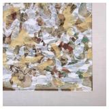 right "Turturro 74" Framed behind glass w. 42 x h. 29 in. (framed)  