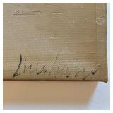 scene with figures w. 16 x h. 12 in. 