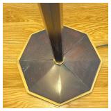 and brass trim - l. 55 x dia. 13 in.