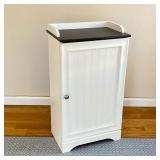 STORAGE CABINET | "Saucer Floor Cabinet - Caraway Collection" model 414032; small side cabinet with 