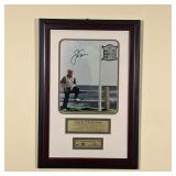 Jack Nicklaus Signed Photo | Signed photograph, matted and framed, 18th Hole at Pebble Beach Circa 2