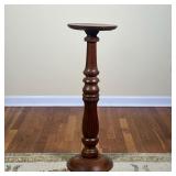 WOODEN Plant Stand | Carved wood stand  
