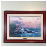 Thomas Kinkade GICLEE | Giclee / lithograph, Beacon of Hope by Thomas Kinkade (1958-2012), signed lo