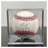 BUCKY DENT | [SIGNED BASEBALL] 1978 World Series MVP Bucky Dent, signed "78 WS MVP" 
