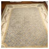 Aubusson Style Rug | High pile Dimensions: l. 131 x w. 94 in 