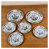 (6PC) SPODE CHINOISERIE PLATES | Spode china, including two 9-1/2 inch plates [both with rim chips] 