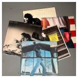 (5PC) SPRINGSTEEN & BILLY JOEL | Vinyl records including Bruce Springsteen "Born in the U.S.A." and 