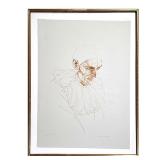 ROBERT REMSEN VICKREY (1926-2011) | Clown lithograph, edition A.P. (Artist