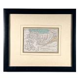 FRENCH MAP | L’étolie et L’acarnante par J.D. Barbie du Bocage; 6.5x4.5 in, sight. w. 13.5 x h. 11.5