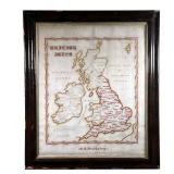 BRITISH ISLES ANTIQUE NEEDLEPOINT | 19th century, signed M.A. Bardsley - w. 28.5 x h. 33.5 in (frame