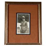 [AUTOGRAPH] ROBERT BADEN POWELL | Robert Baden-Powell. An excellent 3x5 signed carte photograph of t