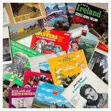 COLLECTION OF FOLK RECORDS | Vinyl record albums, including 23 English, Irish, and American folk mus
