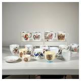 LARGE GROUP OF CORONATION & OTHER ENGLISH MUGS | Mostly tea and coffee cups celebrating the coronati