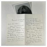 [AUTOGRAPH] MANUEL DE FALLA | Manuel de Falla. An autograph letter signed Granada, January 5, 1932, 