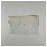 [AUTOGRAPH] KING GEORGE IV (1762-1830) | A gracefully penned signature, George R., the British monar