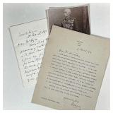(3PC) [AUTOGRAPH] FIELD MARSHAL (LORD) ROBERTS | Comprising a typed letter signed Robert F. M.; And 