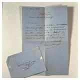 [AUTOGRAPH] DAME LAURA KNIGHT | DAME LAURA KNIGHT. An autograph letter signed Laura Knight, London, 
