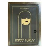 TOPSY TURVY MIRROR | Empire, Leicester Square wall mirror. - w. 23.5 x h. 31.5 in 