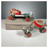 UNION 5 VINTAGE ROLLER SKATES | Vintage Adjustable roller skates in a Simco box