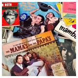 (26PC) COLLECTION OF RECORDS AND SINGLES | LP vinyl records with albums by artists including Simon &