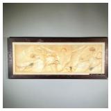 ALBERTINE RANDALL WHEELAN (1863-1954) | Mixed media on paper showing babies riding storks - 29.5 x 9