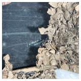 you going my pretty maid.” in a surround of dried lichen, Signed CW Merril Concord NH.