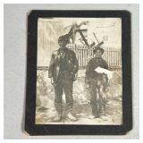 19TH CENTURY PHOTOGRAPH | …Sylvester Clapp… Jesse Lyons house… with notes on verso Dimensions: w. 5 