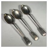 (3PC) CHELTENHAM & CO SILVER PLATED SERVING SPOONS | Three serving spoons, Cheltenham & Co, Sheffiel