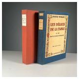(2PC) LES DELICES DE LA TABLE | Two copies of the 1931 edition of Les Delices de la Table ou Les Qua