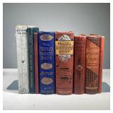 (8PC) 19TH C. COOKERY | 19th century and early 20th century cookbooks, including: The Presidential C