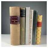 (6PC) MISC. FRENCH COOKBOOKS | Including: Le Memorial Historique et Geographique de la Patisserie by