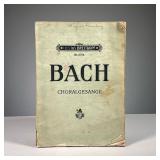BACH CHORALGESANGE | Edition Breitkopf, Nr. 3765: Bach 389 Choral-Gesange fur Gemischten Chor, print
