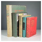 (5PC) MISC VINTAGE BINDING | Including Fireside Book of Folk Songs, pub. Simon and Schuster (second 