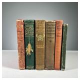 (6PC) AMERICAN COOKBOOKS | 19th and early 20th century including: The Improved Housewife or Book of 