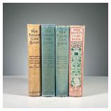 (4PC) AMERICAN COOKBOOKS | Including: Mrs. Seely