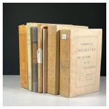 (7PC) FRENCH SOFTCOVER COOKBOOKS | 19th and 20th century, with glassine covers, including: Petit Dic