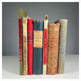 (7PC) FRENCH & OTHER COOKBOOKS | Cloth bound early cookbooks, some with gilt tooled spines, includin
